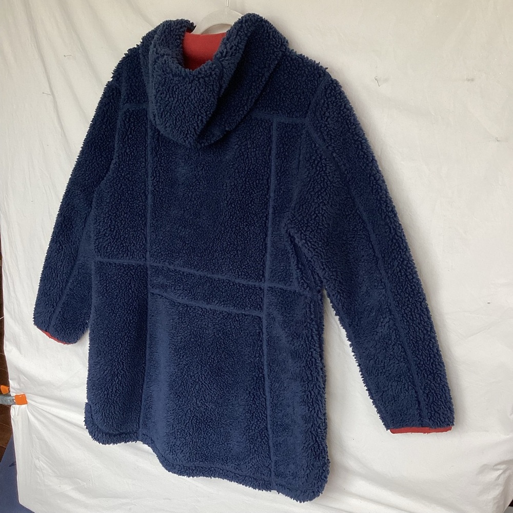 LL bean Mountain pile fleece coat Sherpa Jacket - Picture 8 of 12